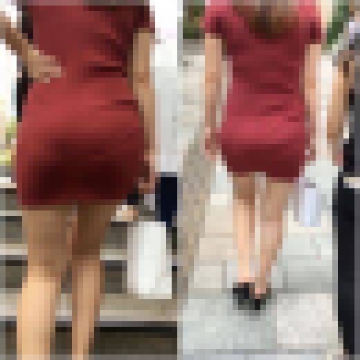 《◆最終値下げ◆》　【あと少しで見えそうな程の短さとくっきり浮き出るパンティーラインで興奮させるGAL】　サンプル画像3