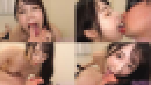 【舌フェチベロフェチ】白川ゆずのエロ長い舌・ベロチュー＆全身リップで手コキ射精　サンプル画像1