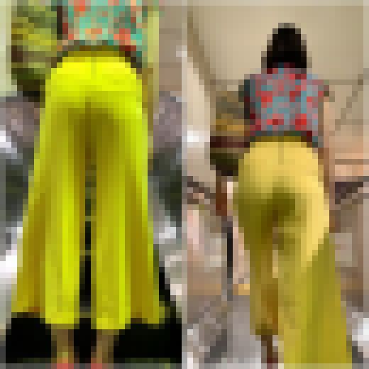 《Part2・なんと、寸止めか！》 No.2142【蛍光イエローのセレブ奥様編】　サンプル画像1