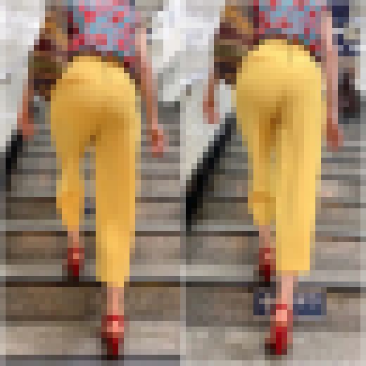 《Part2・なんと、寸止めか！》 No.2142【蛍光イエローのセレブ奥様編】　サンプル画像2