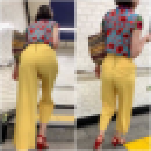 《Part2・なんと、寸止めか！》 No.2142【蛍光イエローのセレブ奥様編】　サンプル画像3