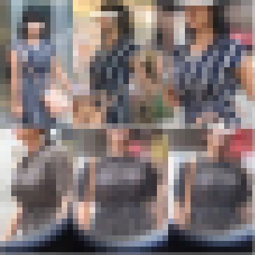 【街撮り動画Part192】女子大生2人の巨乳揺れ　サンプル画像1