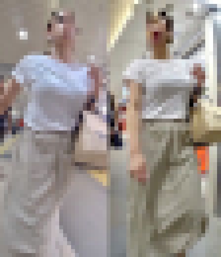 ロン爺の４Ｋピタパン女535　巨乳をグイグイ突き出してくるお姉さん　サンプル画像1