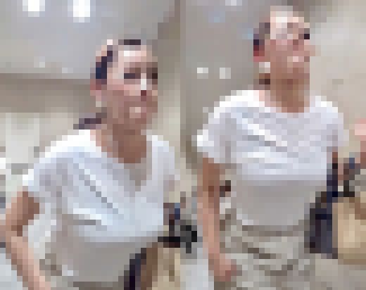 ロン爺の４Ｋピタパン女535　巨乳をグイグイ突き出してくるお姉さん　サンプル画像3