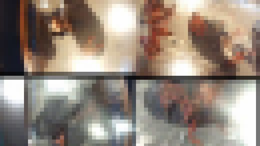 めいちゃんのローファー、ガラステーブルでザリCRUSHー３　サンプル画像2