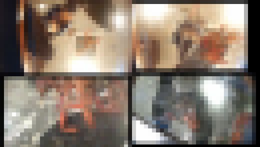 めいちゃんのローファー、ガラステーブルでザリCRUSHー３　サンプル画像3