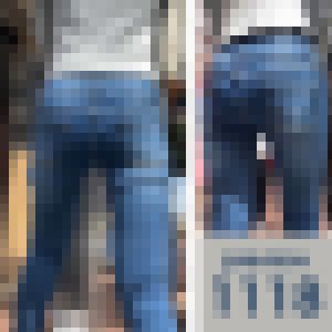 【1118】セクシージャイ子？いやいや…私かぶってるのベレー帽じゃ無くてキャスケットなんで！ピチピチスキニージーンズ女子（後編） サンプル画像