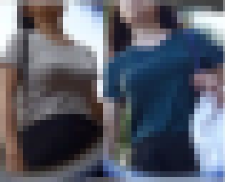 【街撮り動画Part198】OLさん2人の美巨乳プルプル揺れ サンプル画像