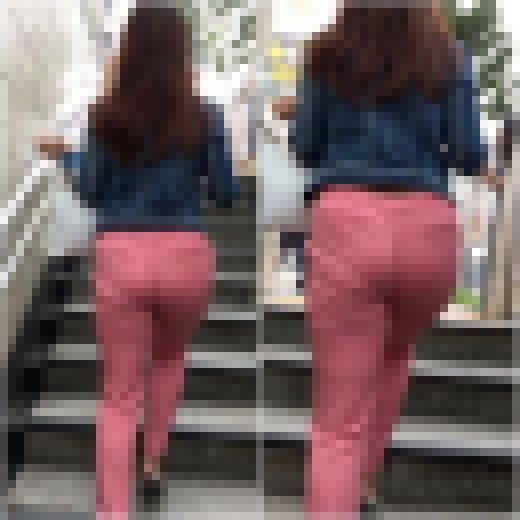 《お尻をクネクネ、肉尻をプルプル》 No.2170【Part3・ピンクを選んじゃう女は大抵エロ尻】　サンプル画像3