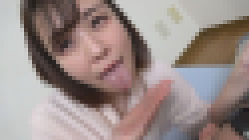 手に唾液を垂らして私の顔に唾パックし鼻下＆鼻腔を執拗に舌でほじる変態女子（完全オリジナル） サンプル画像