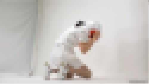 看護婦フェチ　ナースの頭の被り物が脱げずに目隠しされる　f278 サンプル画像