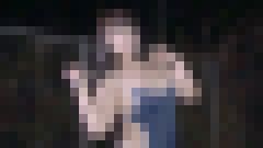 競泳水着からはみ出る淫肉　サンプル画像1