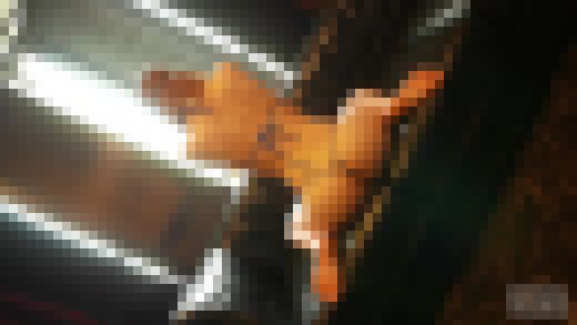 ポージングする美女を舐めるように眺めるだけの絶景　サンプル画像1