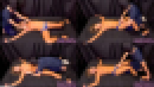 【M/F】黒ギャルを四肢拘束くすぐりお仕置き【ウルトラハード】【椎木くるみ】　サンプル画像1