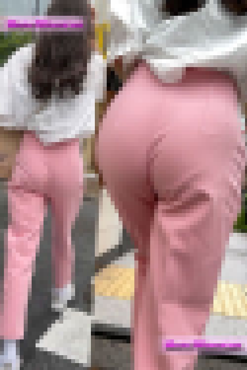 OL147☆大股早歩きぷるぷるヒップ！スタイルの良いお姉さんのデカ尻パンツに大興奮^ ^　サンプル画像3