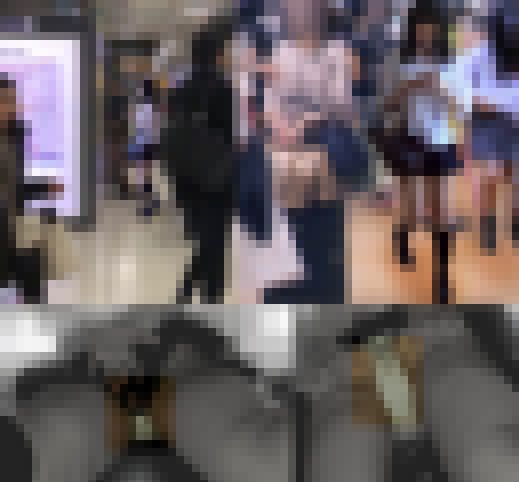 【電車痴漢3】敏感過ぎる無毛制服娘　サンプル画像1