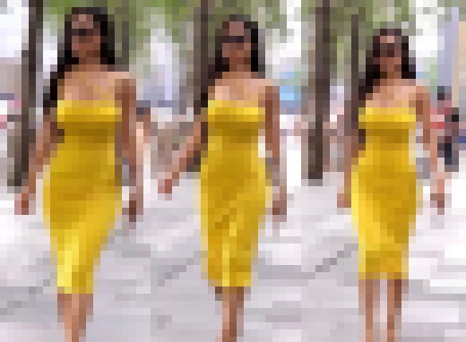 【谷間を惜しげもなく見せてくるwww爆乳露出お姉さんを盗撮！！】　サンプル画像1