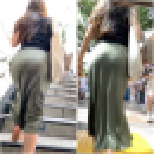 《デカッ、エロッ、サテンスカート》 No.2185【アラサー姉さんの肉欲尻】　サンプル画像3