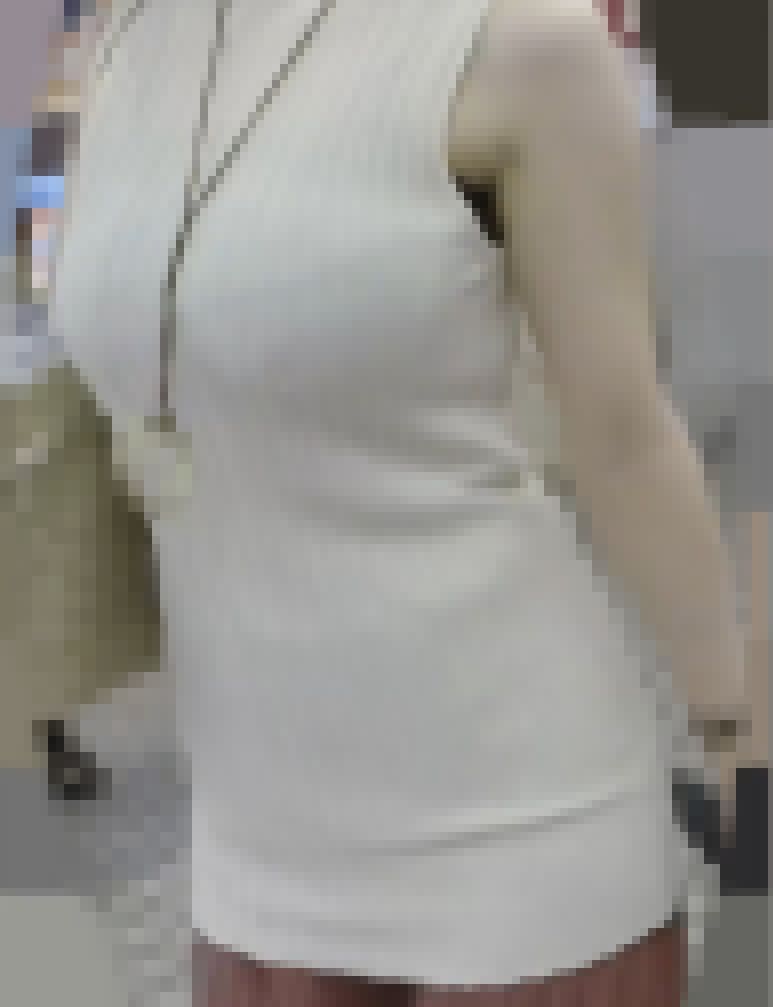 Gカップ ノースリーブ美女の着衣巨乳 vol.103 サンプル画像