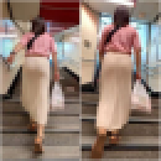 《たわわなお尻の雑貨店員》 No.2187【Part1・透けそうにないのに、透けるエロさは興奮を倍増させる】　サンプル画像2