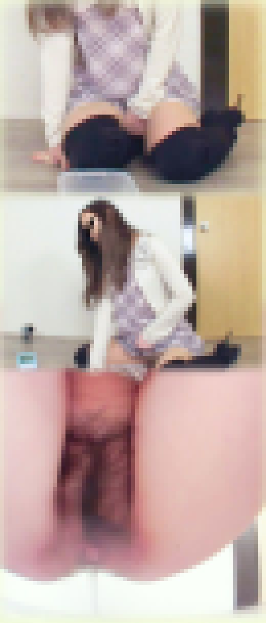 自画撮りおしっこ全力我慢！！伍 お姉さん達の限界放尿 六人目　サンプル画像1