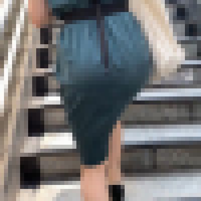 【ベロアOPでエロい淑女】人気絶頂AV女優にそっくりなエロ痴女がここに登場！お尻をフリフリ最高にエロいデカ尻ライン【661】 サンプル画像