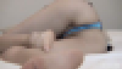 ブルーTバック寝そべり サンプル画像