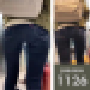 【1126】クセスゴ骨盤拡張系安産型ヒラメ尻 meets リーバイス！ピチピチスキニージーンズ女子 サンプル画像