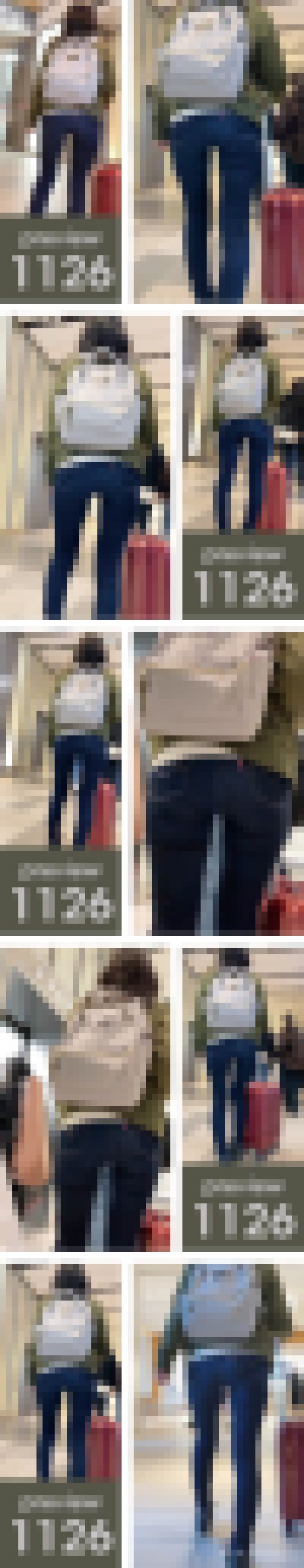 【1126】クセスゴ骨盤拡張系安産型ヒラメ尻 meets リーバイス！ピチピチスキニージーンズ女子　サンプル画像2