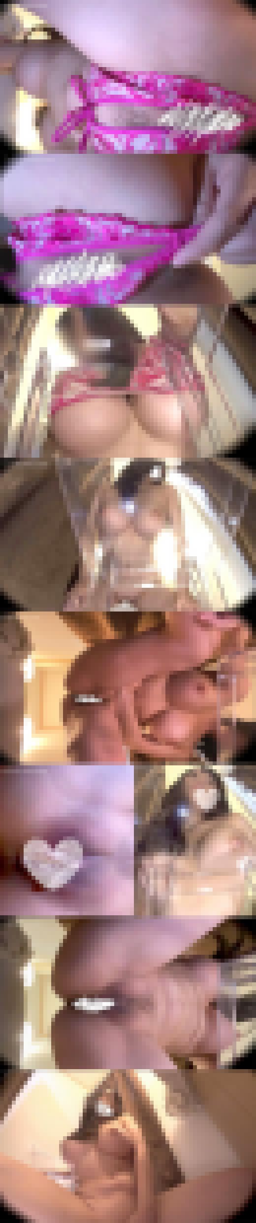 ムチムチパツパツのメロン爆乳!!推定I～Jカップ新人グラドル(19歳)生着替え　サンプル画像3