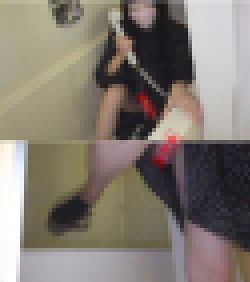 【内覧2日目】大成功～！坂道系で黒髪清楚ちゃんのもろ見えパンチラ撮れちゃいました　サンプル画像3