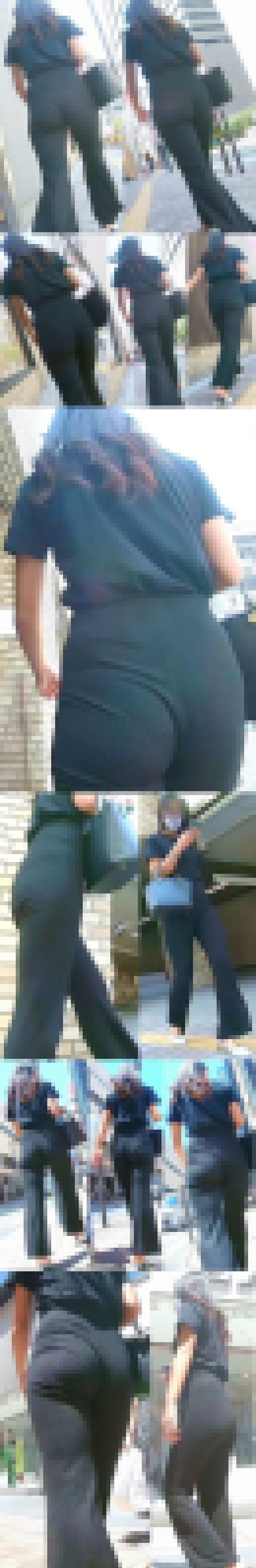 No.667ナマ尻感丸出しのプリケツの震えに否が応でも目線が奪われてしまうお姉さん　サンプル画像1