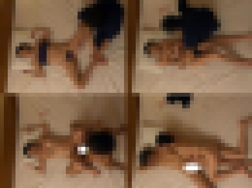 【エステ】Hカップ巨乳妻をオイルまみれで揉みまくり感じてしまったところに生ハメ中出し【盗※撮】　サンプル画像3