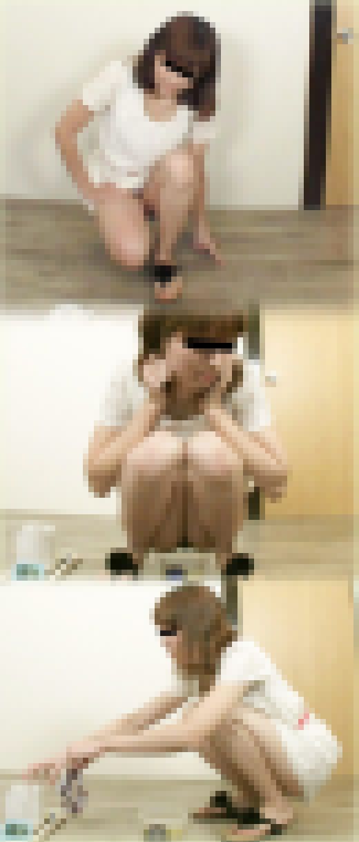 自画撮りおしっこ全力我慢！！伍 お姉さん達の限界放尿 七人目お漏らし　サンプル画像1