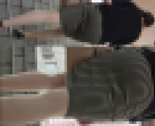 【再販】シマシマの着衣尻の尻の動きに接近! サンプル画像