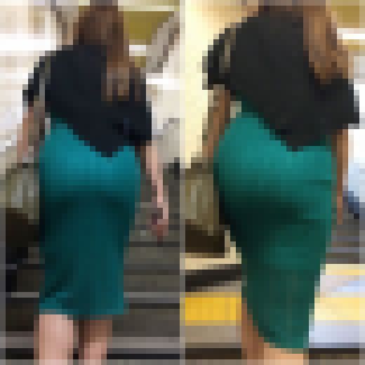 《◆最終値下げ◆》　【お尻のお肉がエロ過ぎて目が釘付けになるセレブお姉様の着衣尻姿】　サンプル画像2