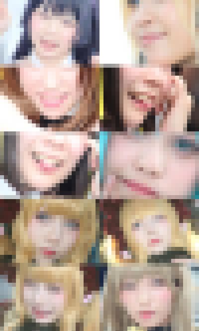 【セット販売】コスプレイヤーの顔面アップ037~039　サンプル画像3