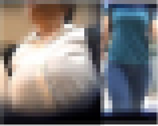 【街撮り動画セット販売⑰】巨乳女子大生2人 サンプル画像