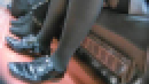 【ザ☆黒タイツ39】光沢タイツさん　サンプル画像3