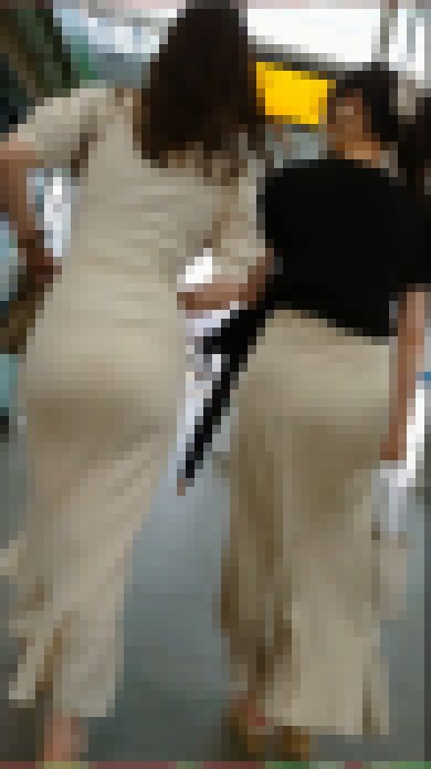 【食べ頃ヒップ】二人組みタイトスカート桃尻女子大生は最高のおかず サンプル画像