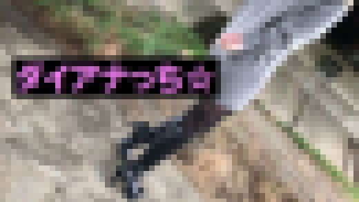 クラッシュ動画　活あさりの踏みつぶし　屋外編　【私物のブーツ】　サンプル画像1