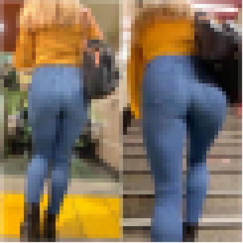 《理想的な下半身のムッチリ感》 No.2243【Part3・バックで拝みたい！お肉感が激しいデニム着衣尻】 サンプル画像