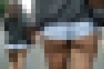 尻肉丸出し黒パンストお姉さん サンプル画像