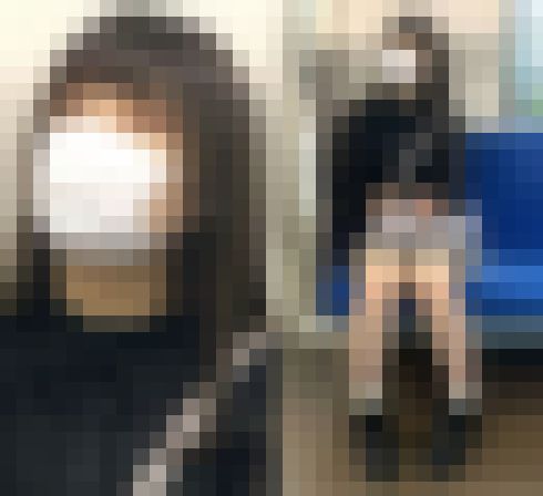 地雷系メイクとファッションが似合うぴえん系女子大生 サンプル画像
