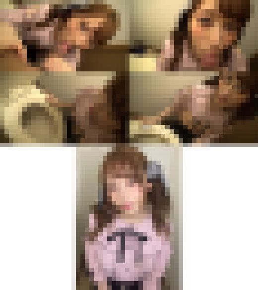 個撮)ガーリー系女子【地雷ぴえん】根元までズッポリピストン!大きな瞳で見つめてフェラチオしてあげる【口内発射】 サンプル画像3
