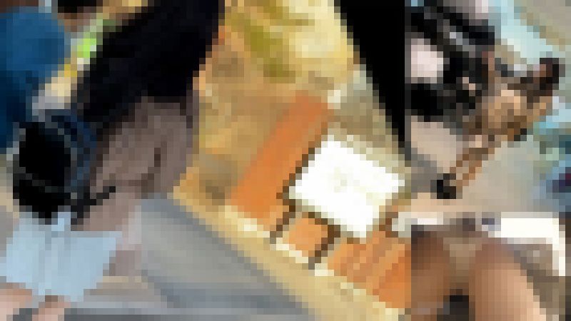 パンチラ撮って追跡したら女子大御三家の大学に着いちゃった サンプル画像
