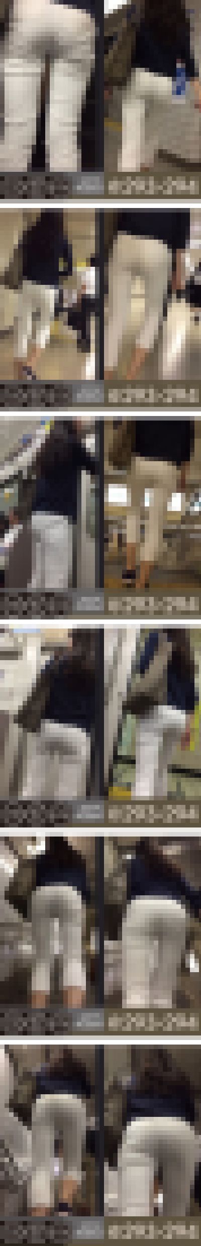 【#0064@293+294】アオリ角度から見上げるそのクロッチ…まるでイチョウの葉！　サンプル画像2