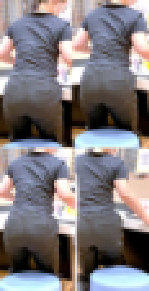 ピチピチパンツスーツ91_ムチムチ突き出し尻がエロ過ぎる！！女子大生お姉様♪　サンプル画像3