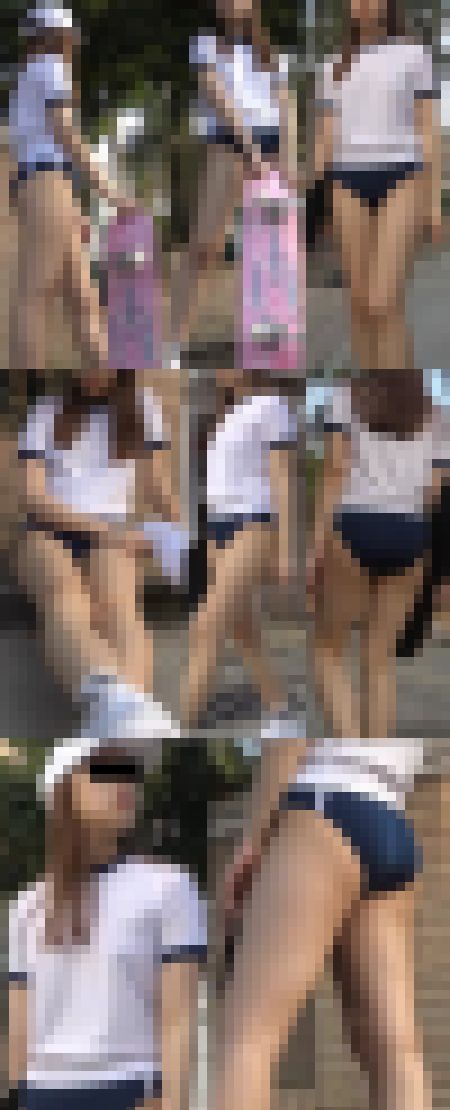 【超高画質フル版】スケボ美人のノーブラ美尻 サンプル画像1
