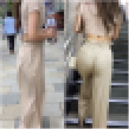 《◆最終値下げ◆》 【尻デカ・美乳のモデル系GALの着衣尻】 サンプル画像